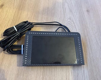 7" Simaracing dash for Simagic, Moza, Fanatec and aluminum profile