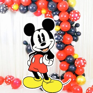Mouse Cutout: Party Backdrop Decor (Digital Download)