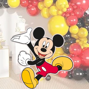 Mouse Cutout: Party Backdrop Decor (Digital Download)