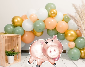 Hamm Toy Story Cutout: Birthday Party Prop (Digital Download)