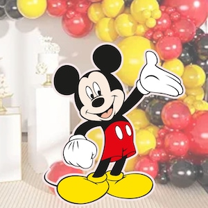 Mouse Cutout: Party Backdrop Decor (Digital Download)