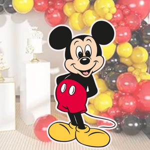Mouse Cutout: Party Backdrop Decor, Baby Shower or Birthday (Digital Download)