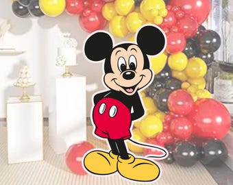 Recorte de ratón: Decoración para fiestas, baby shower o cumpleaños (Descarga digital)