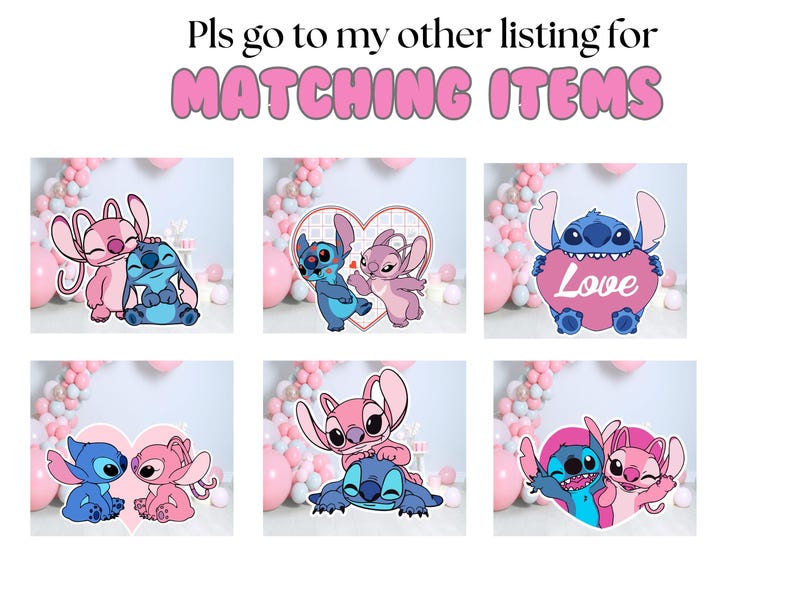 Lilo and Stitch Cutout: Party Decoration Stand Up Prop (Digital Download) image 7