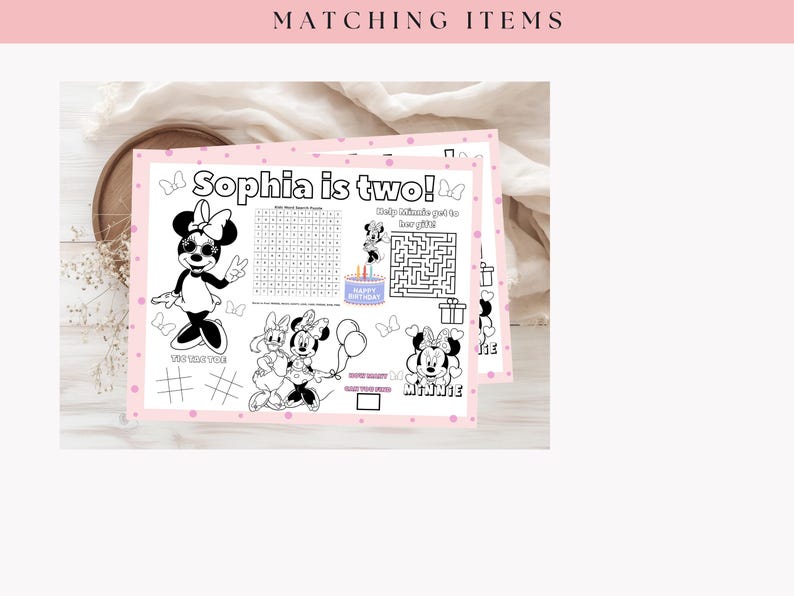 Minnie Mouse 2nd Birthday Invitation: Oh TWOdles Theme (Digital Download) image 8