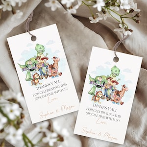 Junge Spielzeug Geschichte Babyparty Geschenkanhänger, Es ist ein Junge Geschichte Geburtstagsgeschenkanhänger, Junge Geschichte, Jungengeschichte, Gastgeschenke, Danke, Spielzeug Favor Tags
