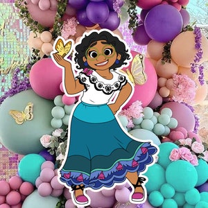 Encanto Mirabel Cutout: Party Decoration Stand Up Prop (Digital Download)