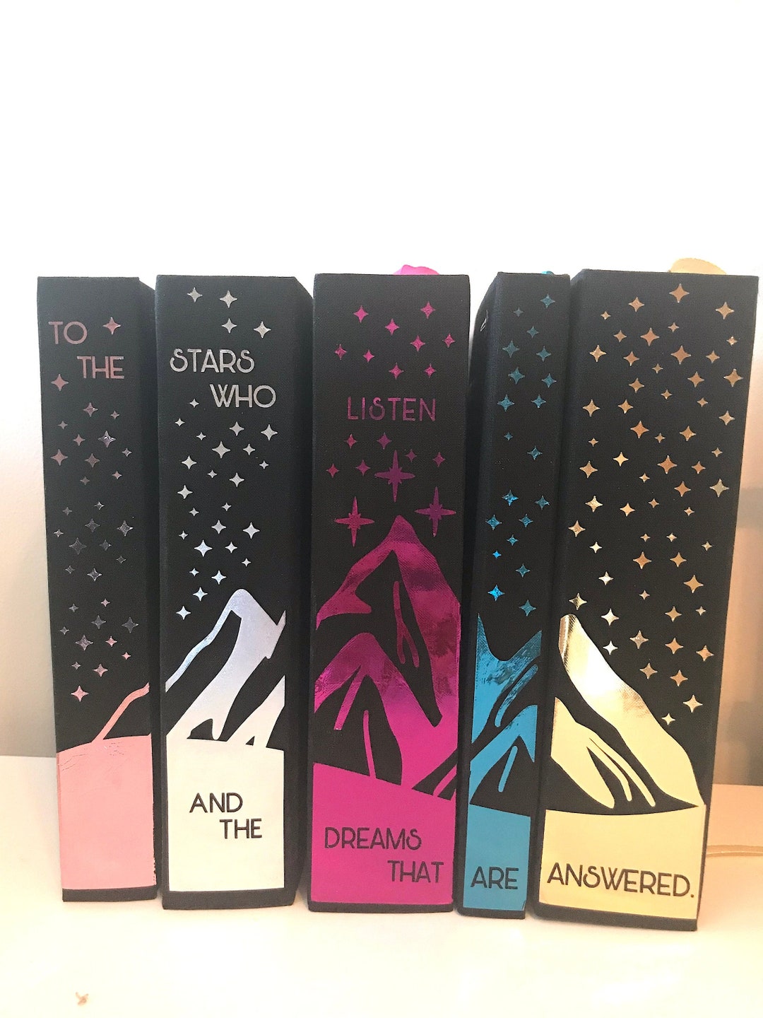 ACOTAR Book Series Custom Foil Rebound Covers - Etsy