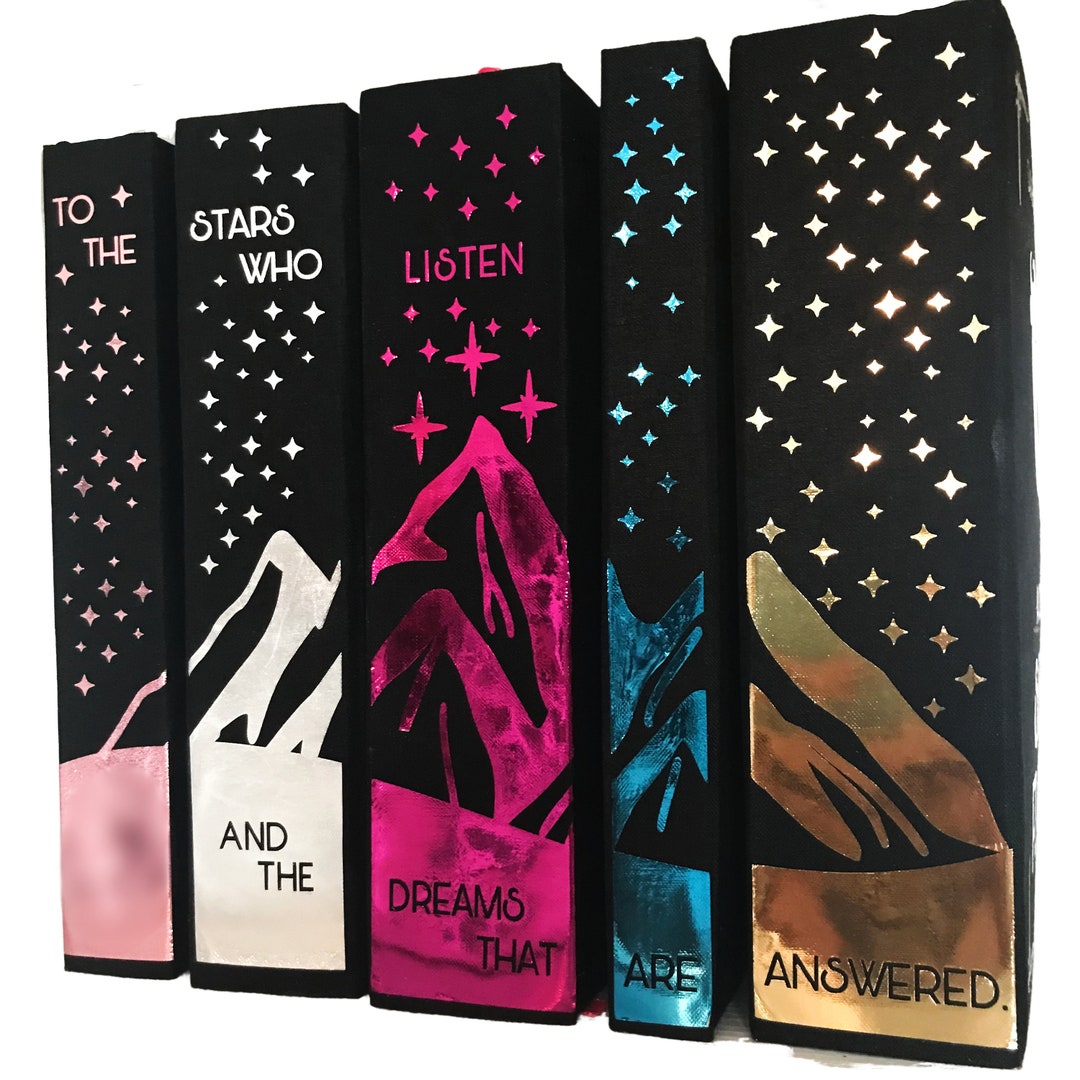 ACOTAR Book Series Custom Foil Rebound Covers - Etsy