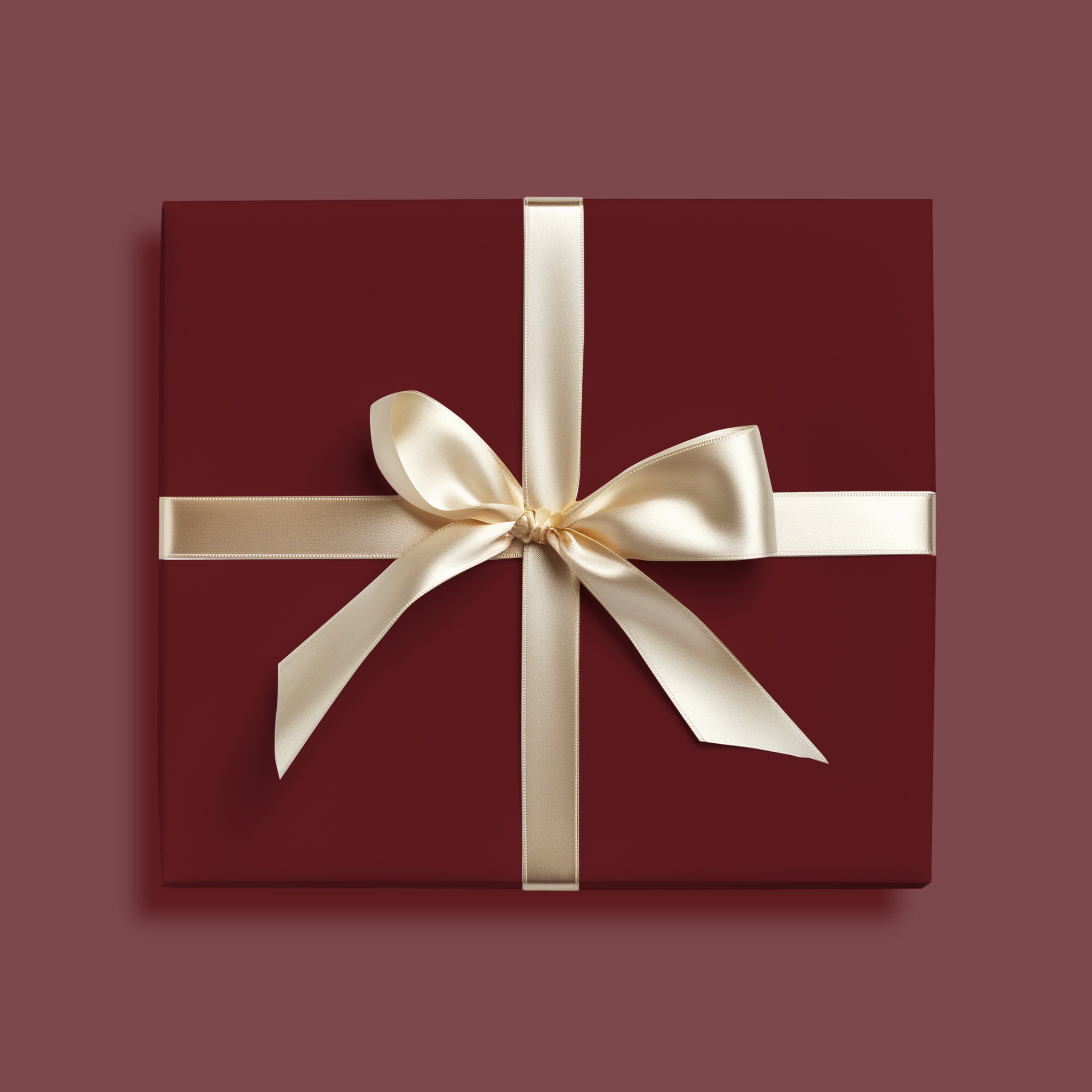 P22 Mountain Lion Wrapping Paper Burgundy Wrapping Paper