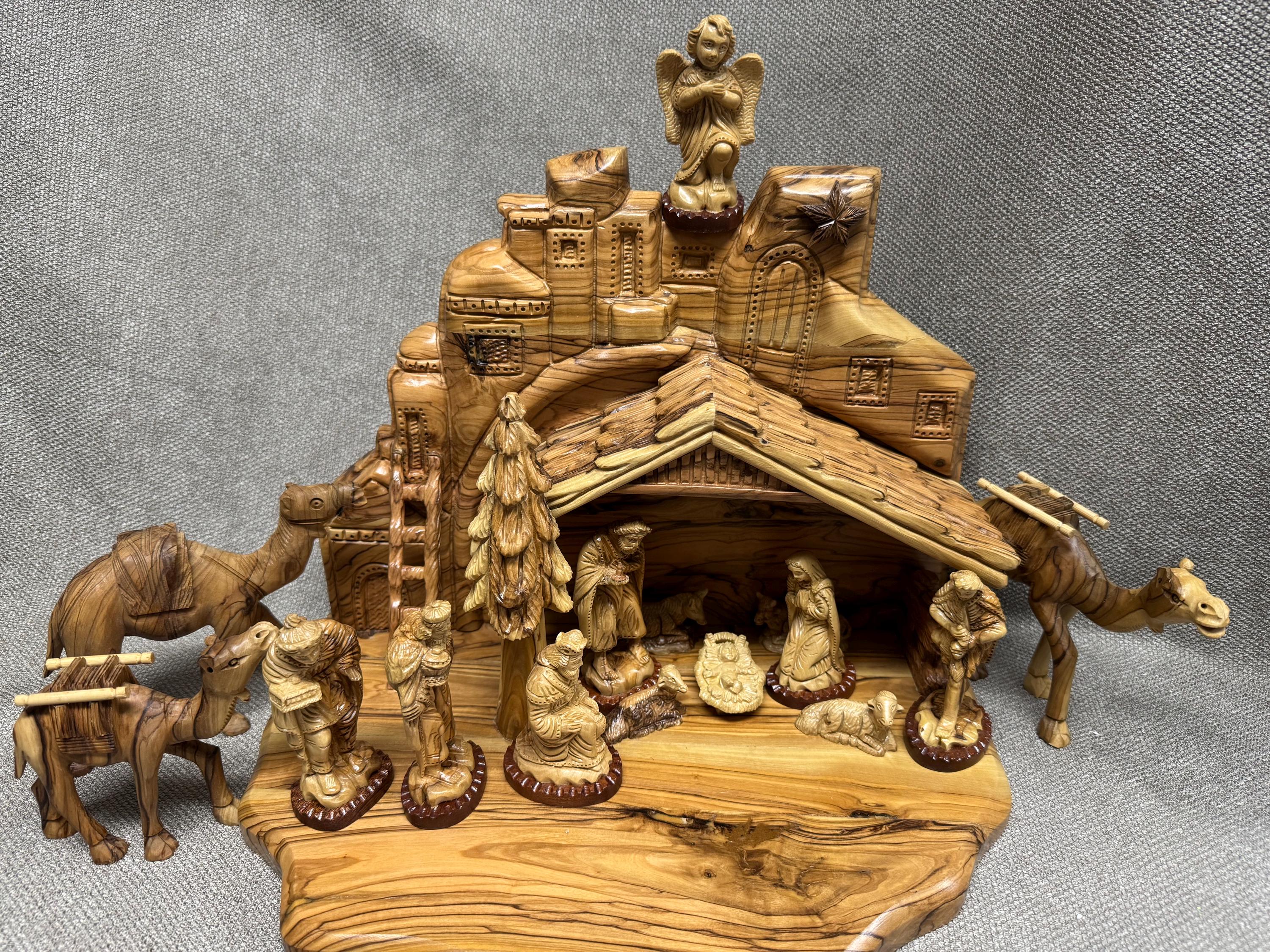 【連休出品】木彫　田舎人形2体セット 連休出品】木彫 田舎人形2体セット 彫刻