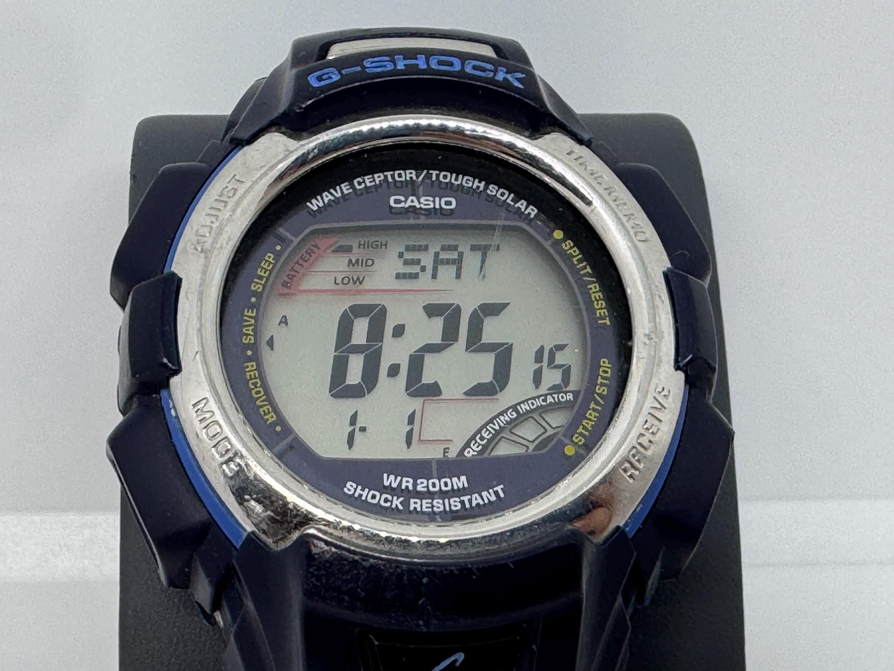Vintage Casio G-SHOCK Watch GW-300 2608, Wave Ceptor/tough Solar 