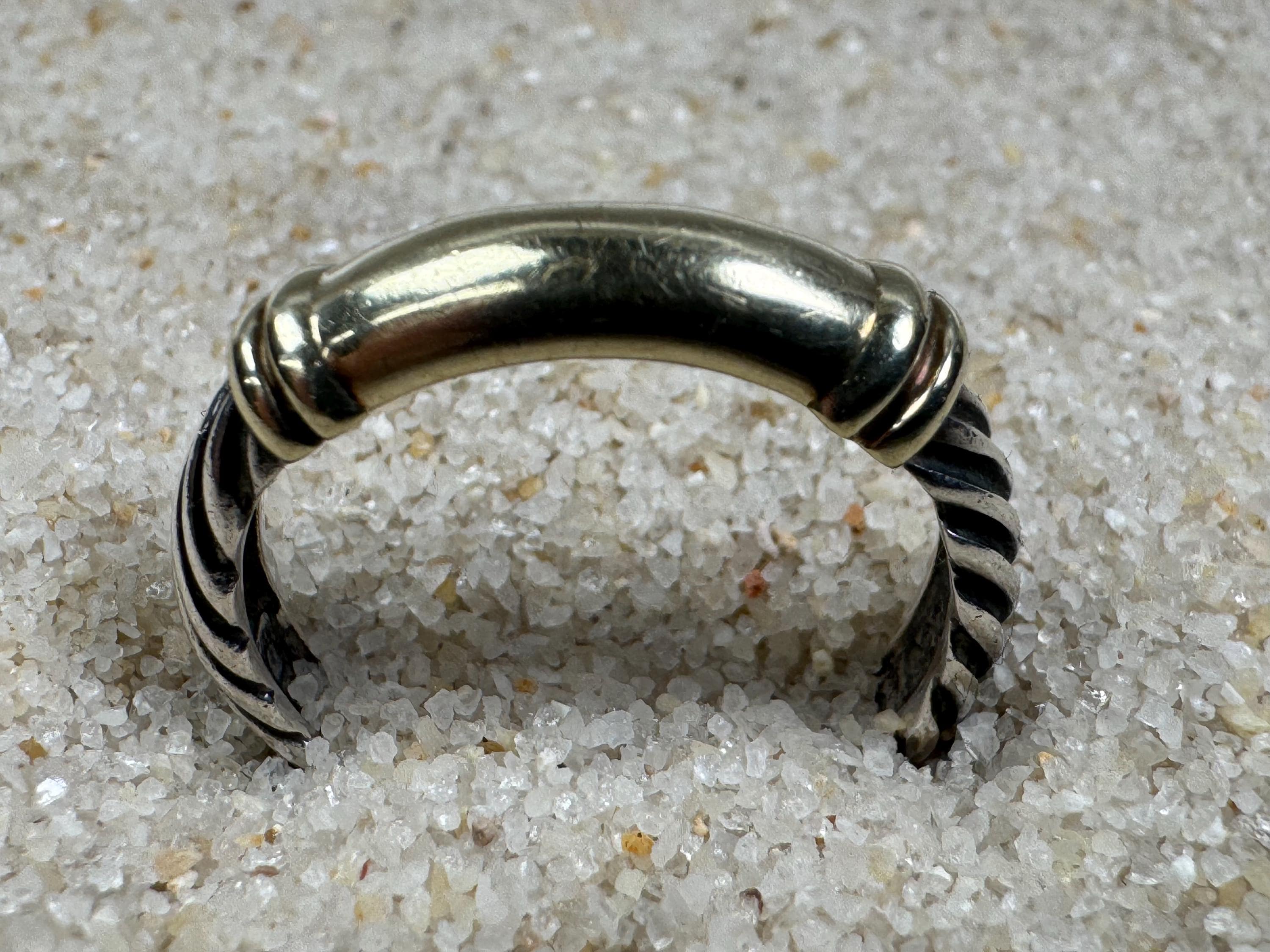 デヴィッドユーマン 14k 925 リング 指輪 12号 ヴィンテージ Vintage David Yurman Rings - Etsy