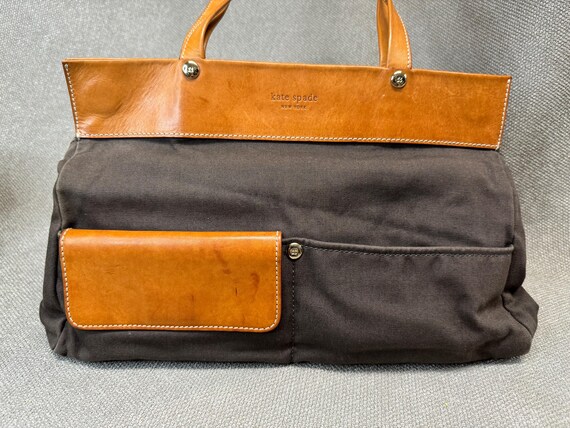 Kate spade camel tote deals