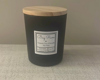 Bay Rum Scent Homemade Soy Wax Candle