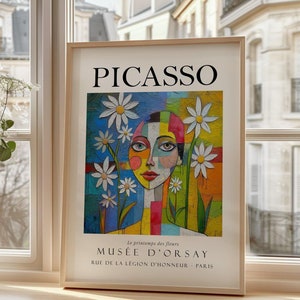 Vintage 1950s Delaunay “The City of Paris” Mini Offset Lithograph Art Print Vintage 1950s Delaunay “The City of Paris” Mini Offset Lithograph Art Print