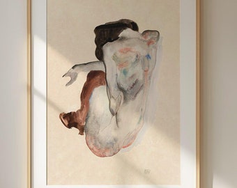 エゴン シーレの版画 - シーレの妻と甥 (1915)、エゴン シーレのアート