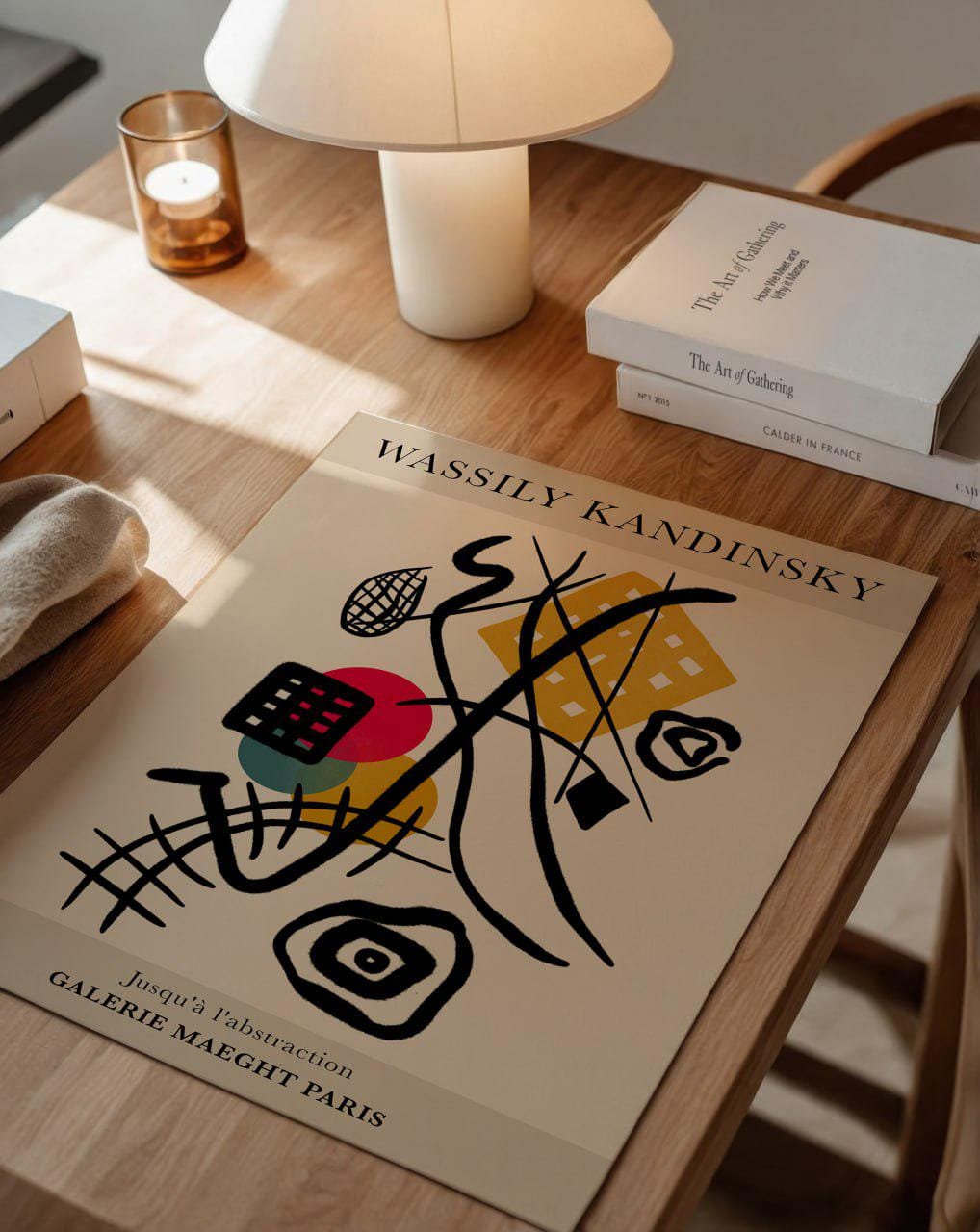 Wassily Kandinsky Exhibition Poster – High-quality Abstract Art