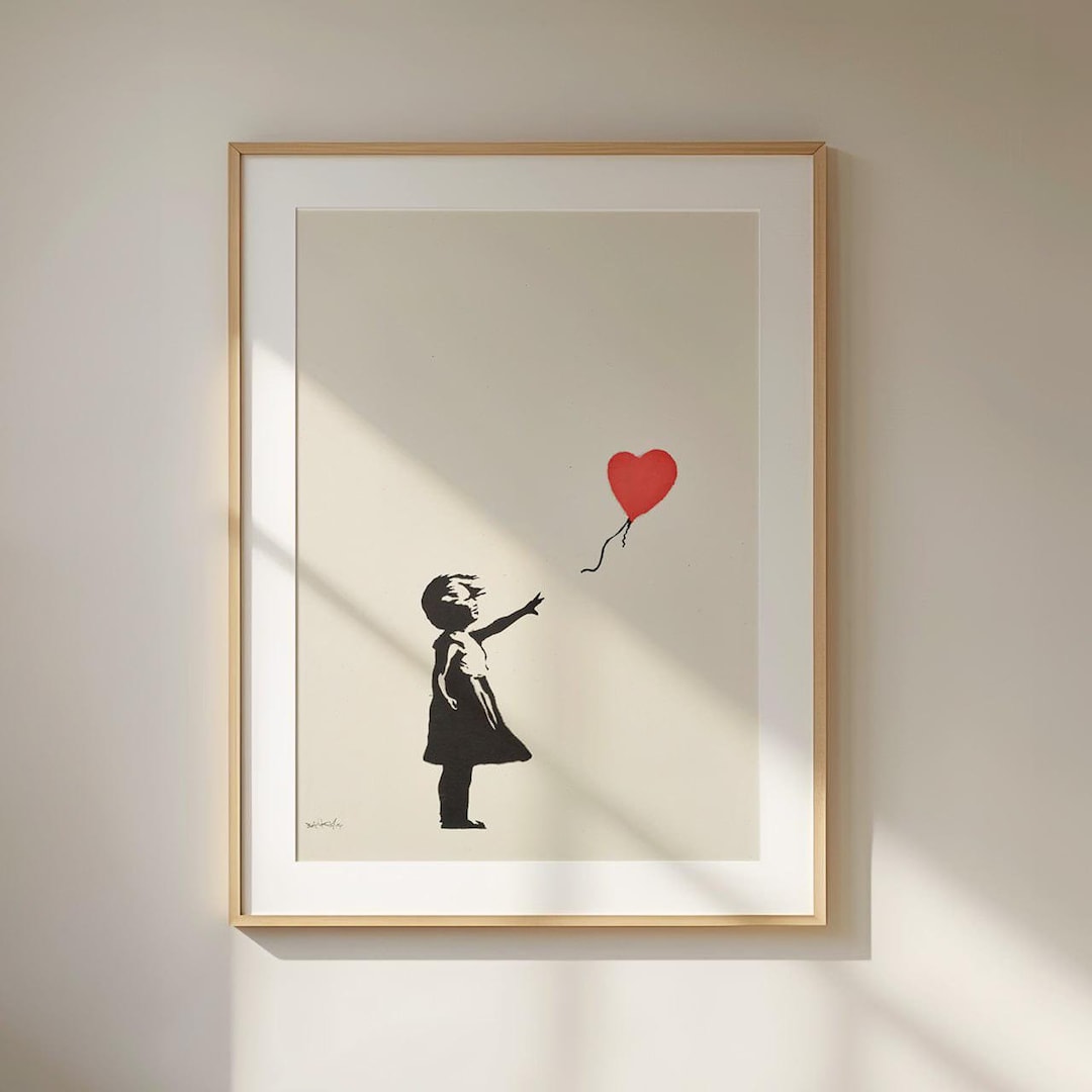 Banksy's 'girl With Balloon' – High-quality Contemporary Street