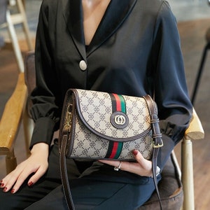 Luxury Canvas Shoulder Bag Gucci Woman Handbag Gift for Her Personalized Gift