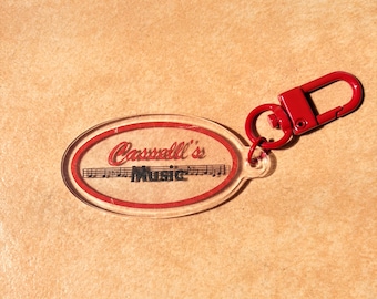 Obsession Cassell's Music Acrylic keychain, Movie Obsession fan art