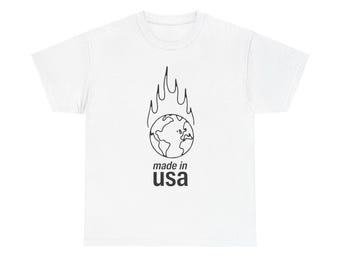 Anti-Imperialist tee World Burning End the War with Iran | US Imperialism destroying the world Antifascist Socialist Communist Anarchist tee