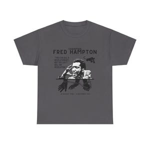 fred hampton t shirt revolutionary marxist socialist socialism communist communism black liberation black lives matter tshirt tee gift activist leftist black panther party huey newton angela davis bobby seale liberation radical