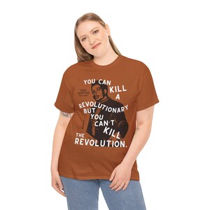 Fred Hampton T-shirt You Can't Kill The Revolution Socialist Tee Communist Anarchist Black Power Liberation Struggle Black History t-shirt image 7