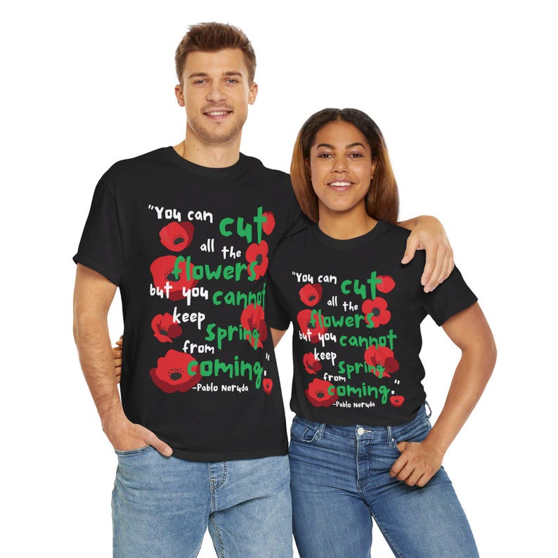 Pablo Neruda Free Palestine T-Shirt Socialist, Communist, Anarchist Free Gaza Revolution Ceasefire Now image 6