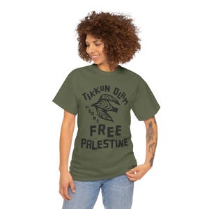 jewish anti-zionist jew antizionist end the occupation not in our name jews say ceasefire now tikkun olamjewish mysticism jewish communist queer jewish anarchist free palestine jewish palestinian solidarity criticizing israel is not antisemitic tee