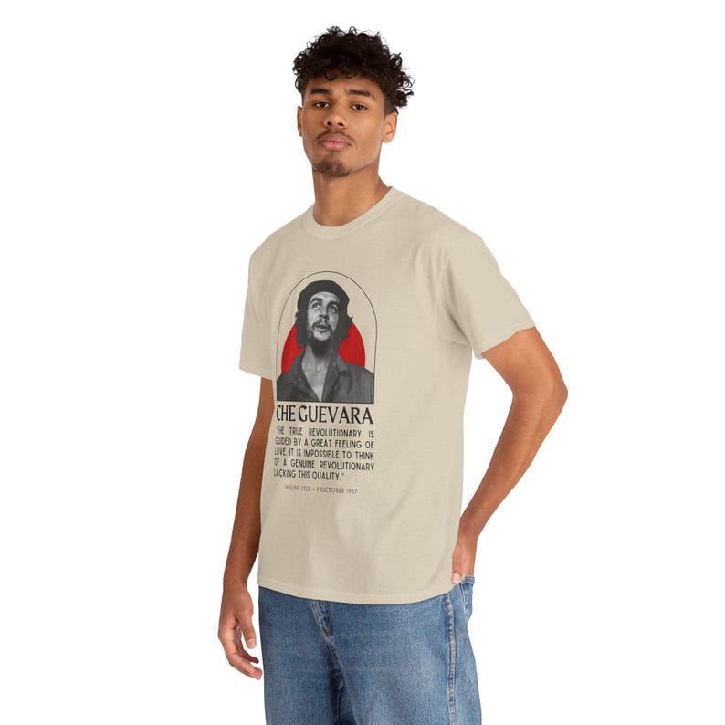 ernesto che guevara revolutionary love t-shirt gift socialism communism socialist communist anarchist guerilla warfare anti-imperialist decolonize decolonizationmartyr peoples history class struggle marxist marxism anarchist anarchism antizionist tee