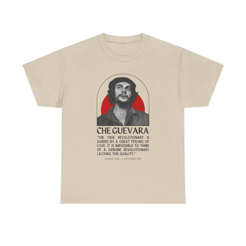 ernesto che guevara revolutionary love t-shirt gift socialism communism socialist communist anarchist guerilla warfare anti-imperialist decolonize decolonizationmartyr peoples history class struggle marxist marxism anarchist anarchism antizionist tee