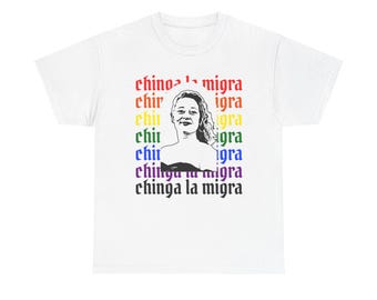 Abolish ICE Chinga La Migra Renee Good T-shirt Queer Pride 2026 Lesbian Sapphic Pride Immigrant Solidarity Antifascist Martyr Tee anti-trump