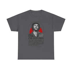 ernesto che guevara revolutionary love t-shirt gift socialism communism socialist communist anarchist guerilla warfare anti-imperialist decolonize decolonizationmartyr peoples history class struggle marxist marxism anarchist anarchism antizionist tee