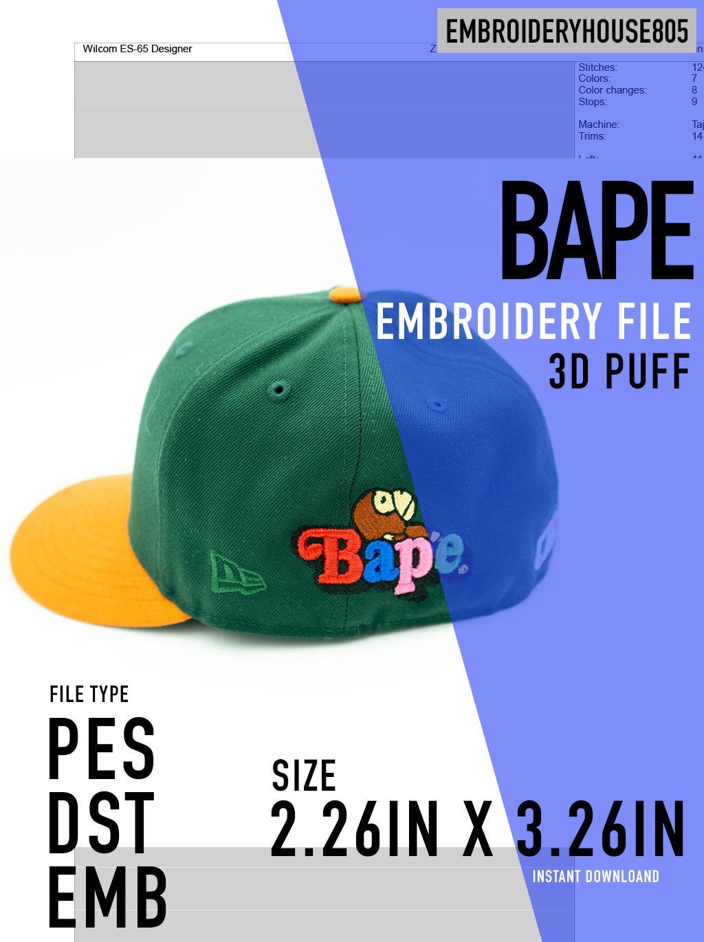Bape embroidery shop