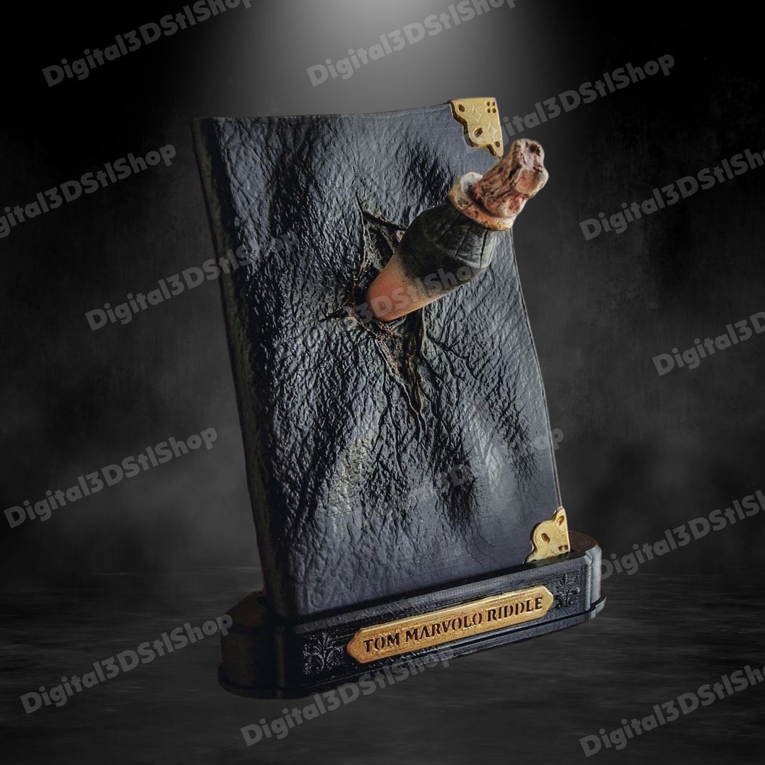 Tom Riddle Diary and the Basilisk Fang Harry P. High - Etsy