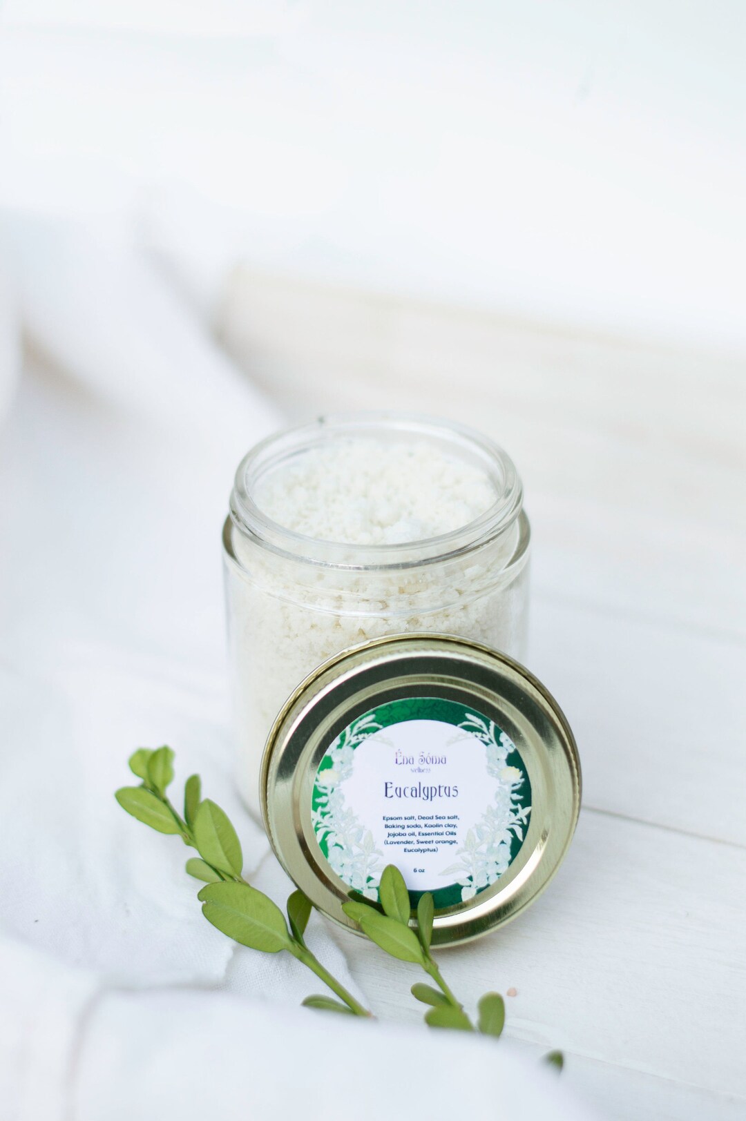 Eucalyptus Herbal Bath Salt - Etsy