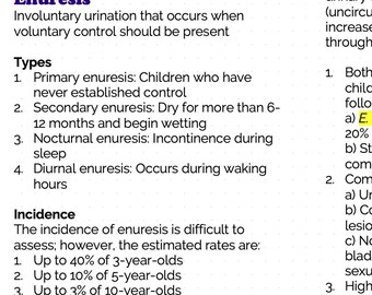 Studiegids urogenitale/gynaecologische pediatrie