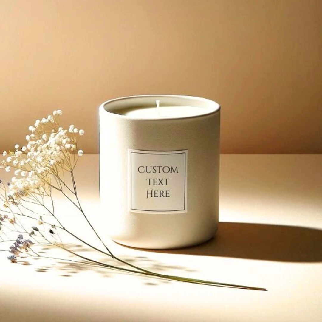 Custom Candle Etsy