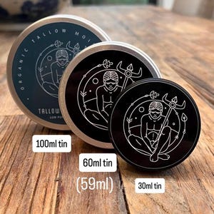 ORGANIC Whipped Grass-Fed beef Tallow face & body Cream With cold pressed organic Jojoba Oil | best Seller unscented balm. afbeelding 3
