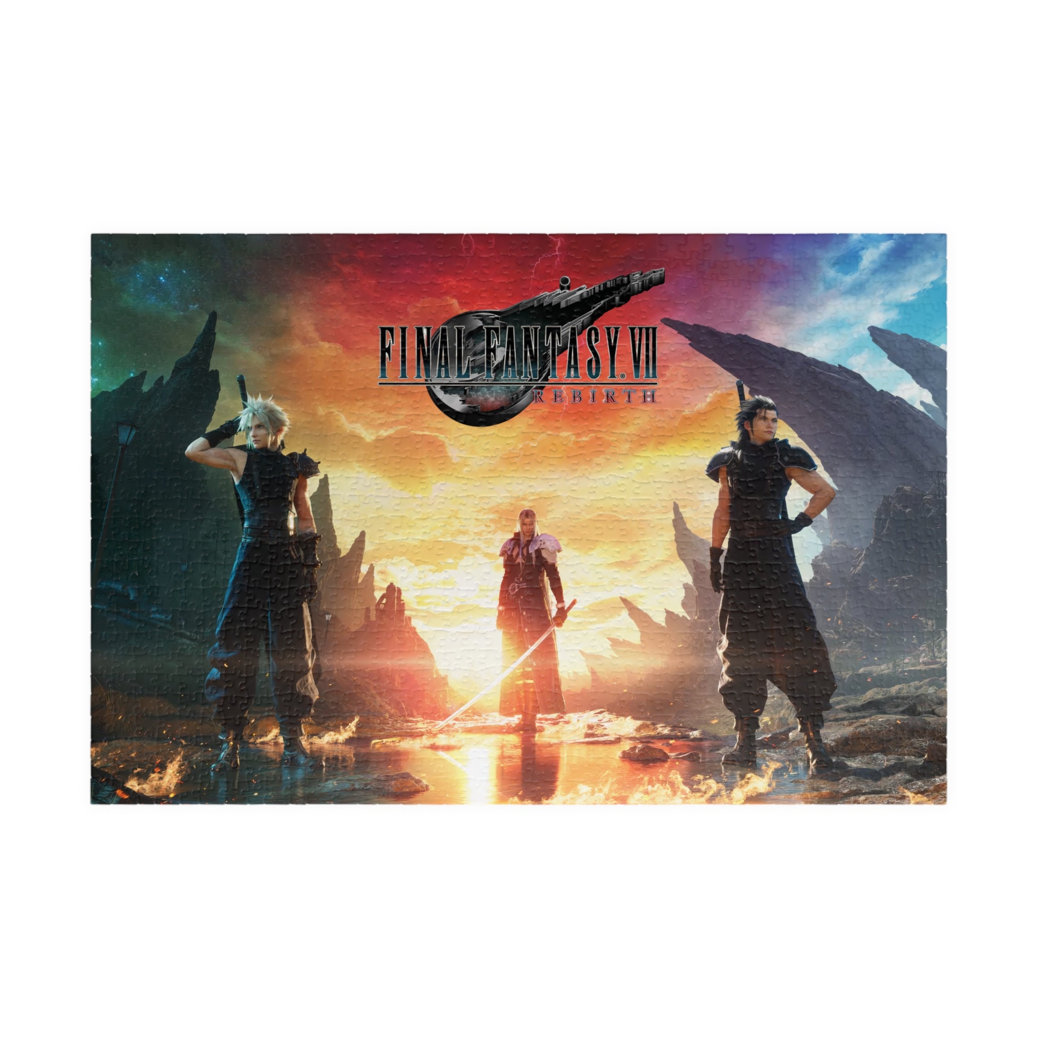 ファイナルファンタジーⅦリメイク ff7 ジグソーパズル セフィロス セフィロス】ファイナルファンタジー7 リメイク 1000ピース