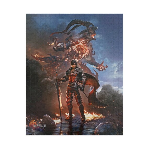 FF16 パズル & クリスタルガラス ファイナルファンタジー関連商品』e-STOREにて発売中