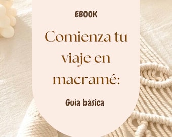 Macrame for Beginners Digital PDF Ebook | Learn Knots Step by Step + Project + Support Templates