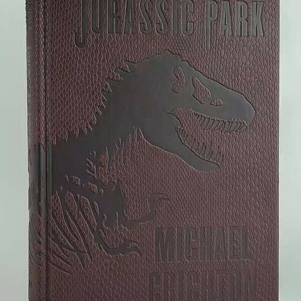 Jurassic Park by Crichton Deluxe Leather Collectible Edition - Personalized