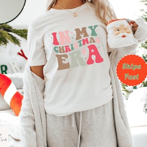 In meiner Ära Weihnachtshemd, weiches Weihnachtshemd, Santa Urlaub Pullover, Frauen Urlaub Shirt, in meiner Weihnachtsära T-Shirt, Weihnachtsgeschenk für sie
