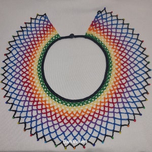 RBG Inspired Crochet Collar - Wide (4") Version