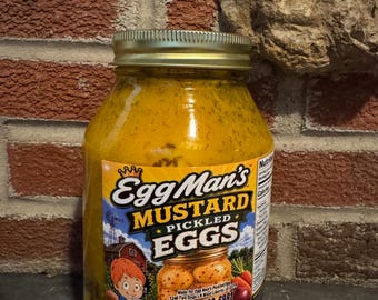 Egg Man’s Pickled Eggs Mustard