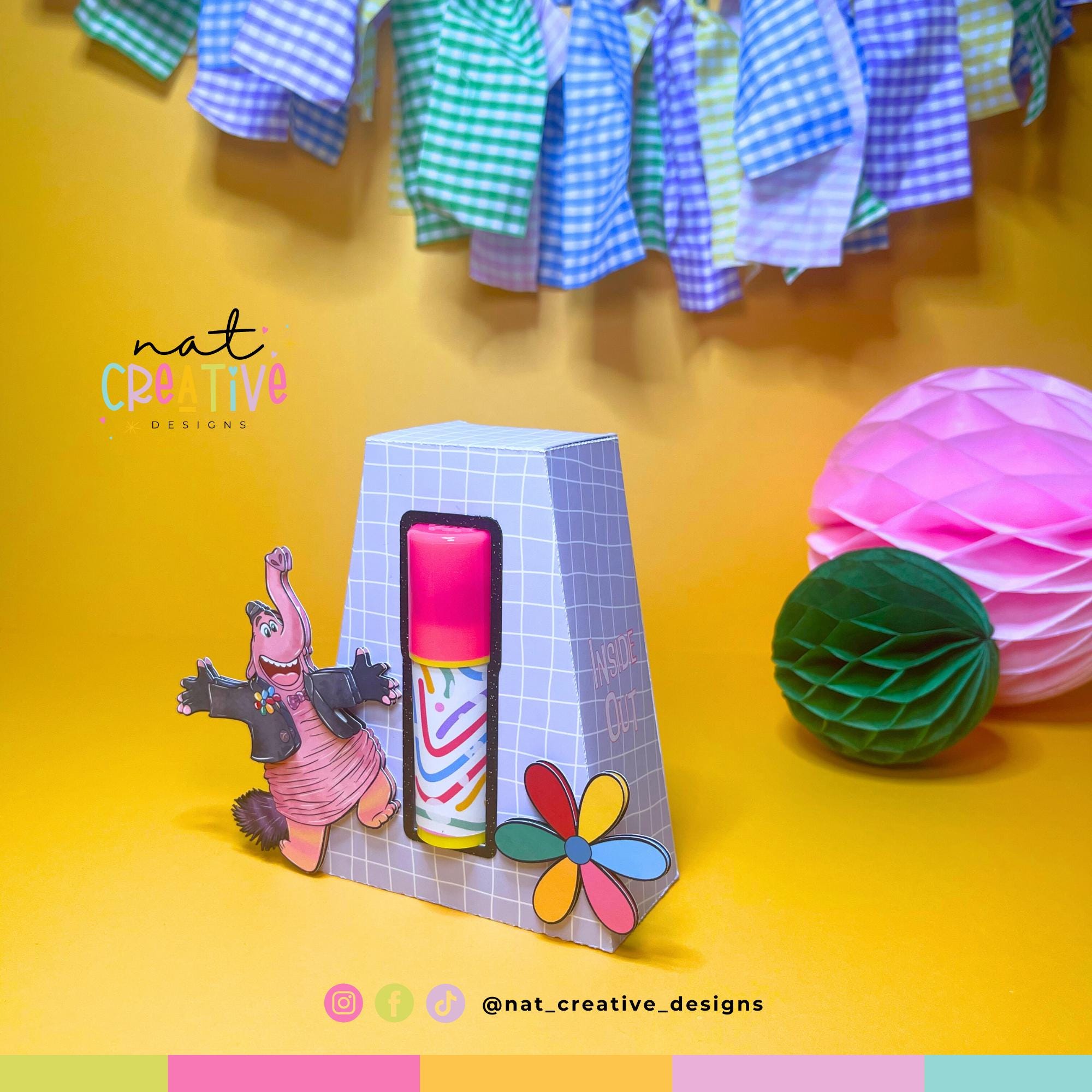 Push Box Coloring Push Pop Favor Box and Coloring Shaker Box Template, Digital File, SVG ...