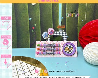 Triangle Activity Box Template, SVG and .Studio files, Silhouette cut files, Cricut cut files