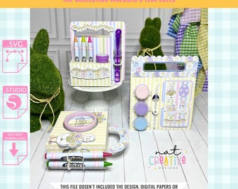 Plantillas de la colección Some-Bunny Loves Fun, archivos SVG y .Studio, archivos de corte Silhouette, archivos de corte Cricut